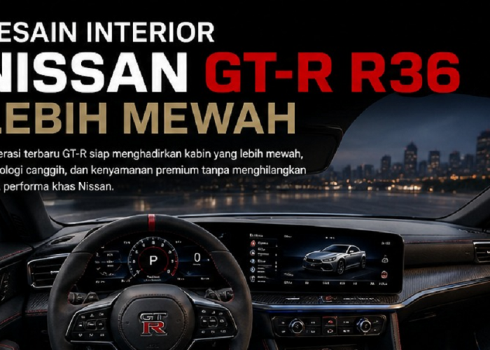Desain Interior Nissan GT-R R36 Diproyeksikan Lebih Mewah, Siap Tantang Supercar Eropa