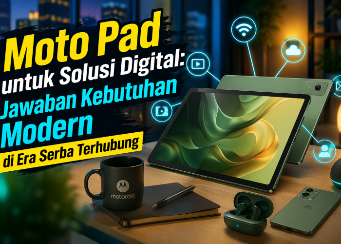 Moto Pad untuk Solusi Digital: Jawaban Kebutuhan Modern di Era Serba Terhubung