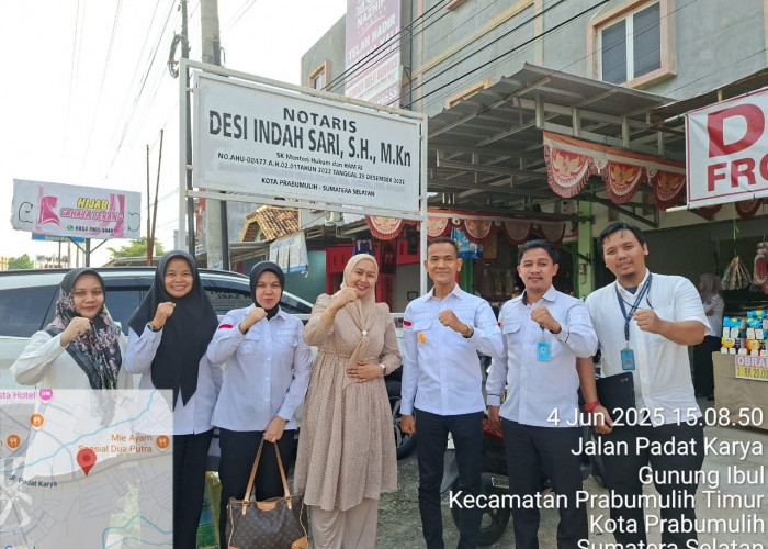 Kemenkum Sumsel Koordinasi Pembentukan Koperasi Merah Putih di Prabumulih