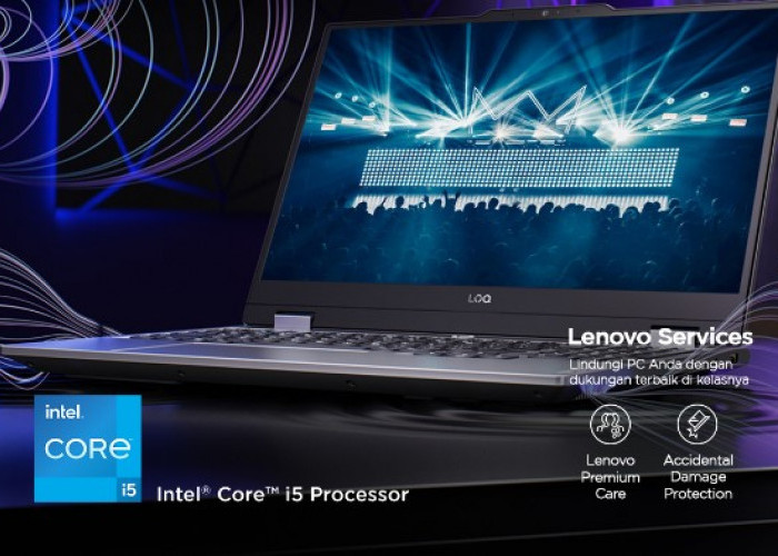 Lenovo LOQ 15IAX9: Memanjakan Gamer dengan Prosesor Intel® Core™ i5 dan Grafis Realistis Intel® Arc™ Graphics