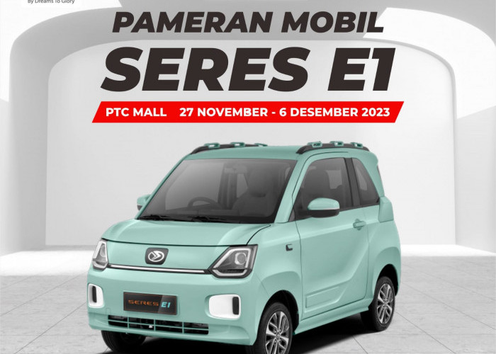 Menjelajahi Masa Depan Bersama Mobil Listrik DFSK Seres E1 di Pameran PTC Mall Palembang