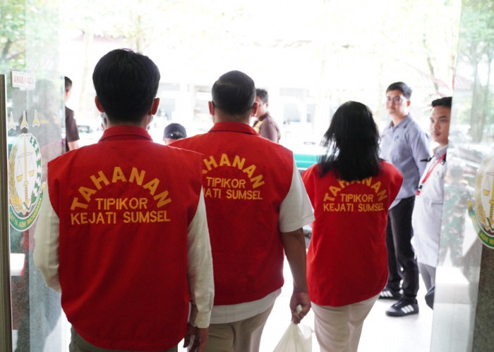 Kejati Sumsel Tahap ll  6 Tersangka Kasus Kredit Bank Plat Merah Kepada PT BSS dan PT SAL