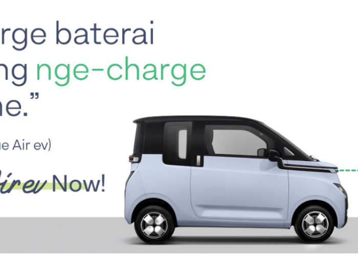 Charge Baterai  Wuling Air EV semudah Charge Handphone ! Bikin Nyaman DI jalan.