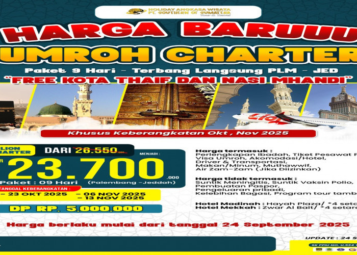 Ayo Berangkat Umrah Bersama Holiday Angkasa Wisata, Berikut Daftar Harga Terbaru