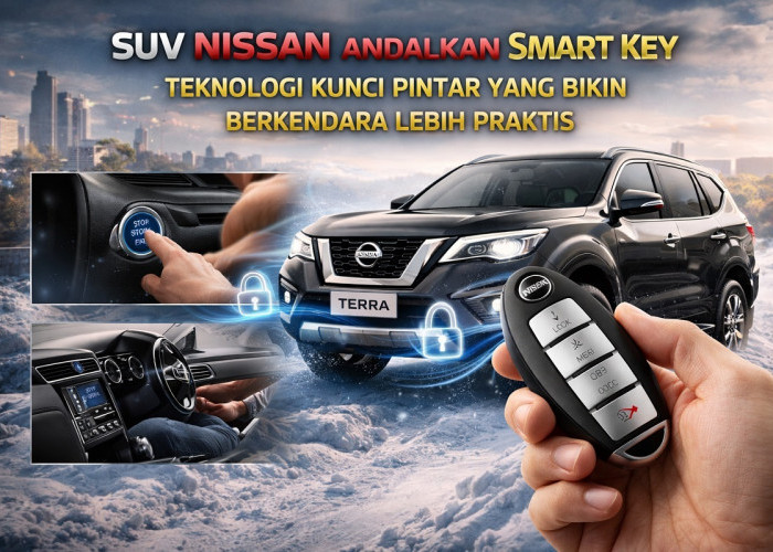 SUV Nissan Andalkan Smart Key: Teknologi Kunci Pintar yang Bikin Berkendara Lebih Praktis