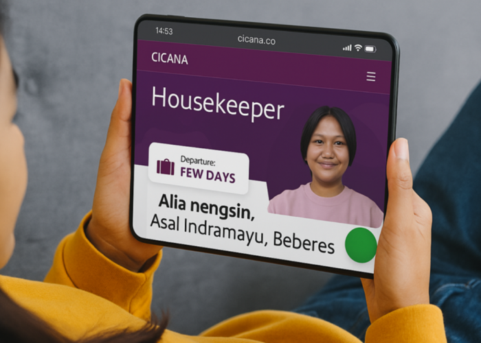 ART Bikin Pusing! Cari Di Platform Digital Cicana Aja, Lebih Aman dan Terjamin