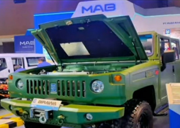 Birawa Military Jeep Electric Resmi Diperkenalkan MAB di PEVS 2025: Tangguh di Medan Ekstrim