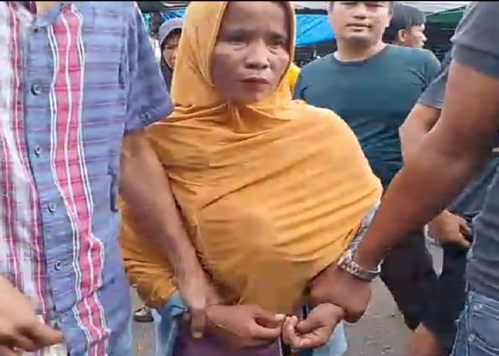Copet di Pasar Jakabaring, Perempuan Berkerudung Kuning Tertangkap