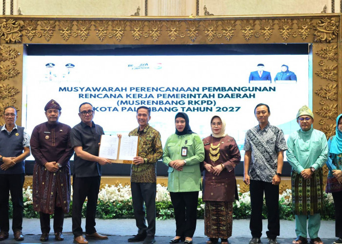 Wali Kota Palembang Buka Musrenbang RKPD 2027, Tekankan Sinkronisasi dan Implementasi Program