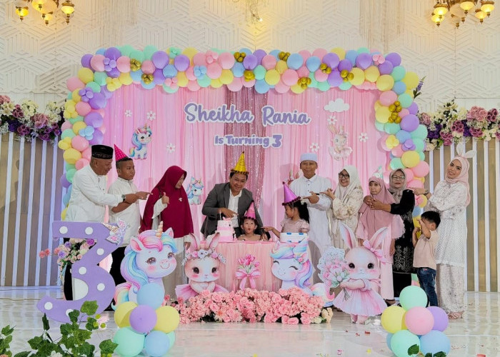 Tasyakuran Milad Putri CEO Holiday Angkasa Wisata Berlangsung Khidmat di Graha 66 Convention Center