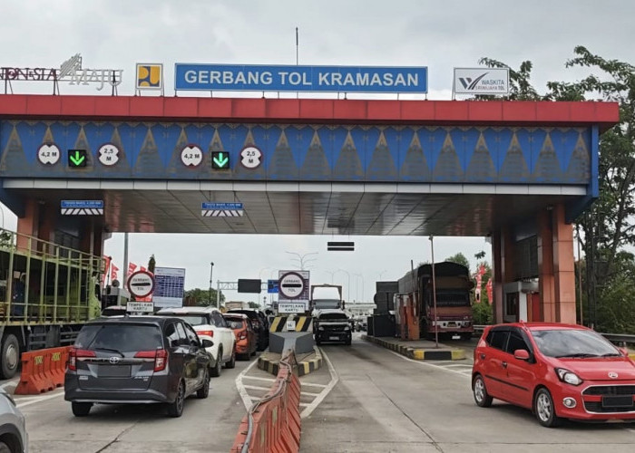 Akhir Libur Panjang, Arus Balik Mulai Padati Tol Kramasan