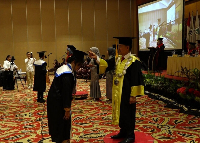 STIE Akubank Mulia Darma Pratama Palembang Sukses Wisuda 110 Mahasiswa
