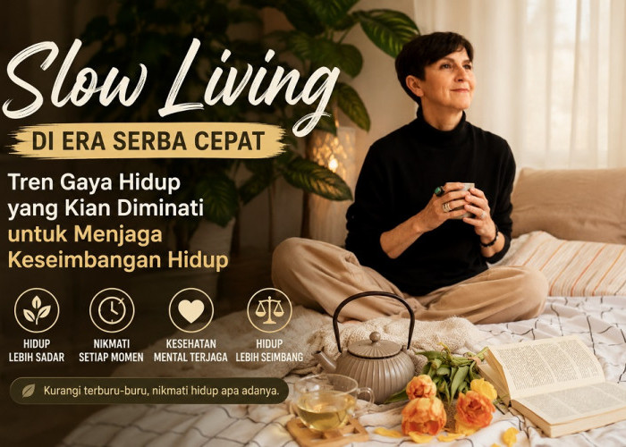 Slow Living di Era Serba Cepat: Tren Gaya Hidup yang Semakin Diminati