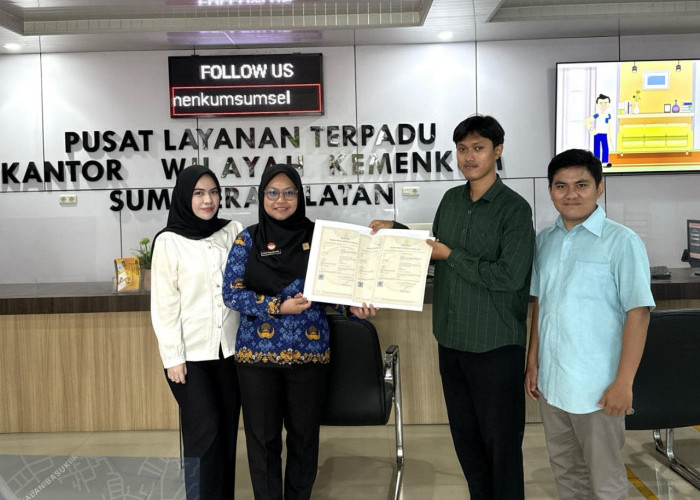 Kanwil Kemenkum Sumsel Fasilitasi Pencatatan Hak Cipta Seni Motif Batik