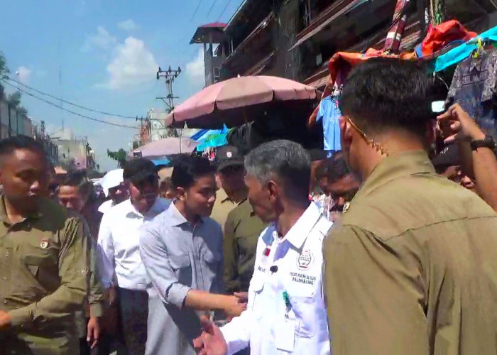Pedagang Pasar 16 Menyayangkan Gagal Sampaikan Keluhan ke Wapres RI Gibran Rakabuming Raka