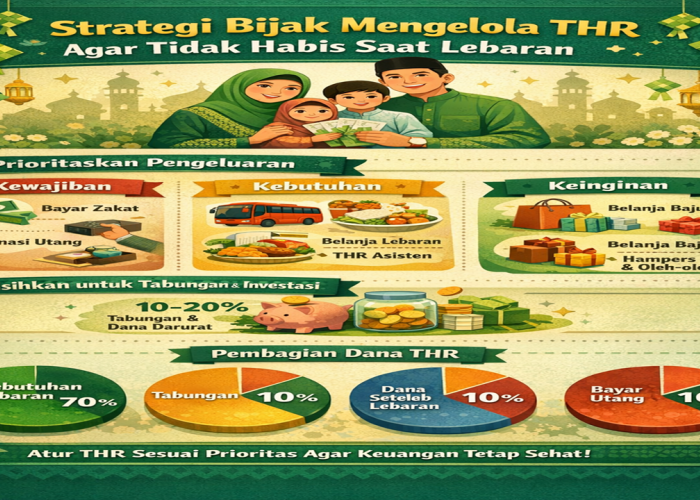 Strategi Bijak Mengelola THR Agar Tidak Habis Saat Lebaran