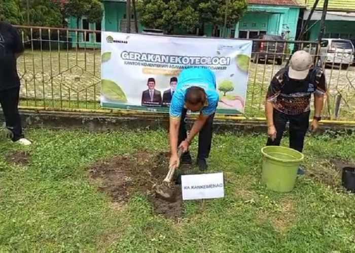 Unik! Mau Nikah? Catin di Ogan Ilir Dianjurkan Tanam Pohon Dulu