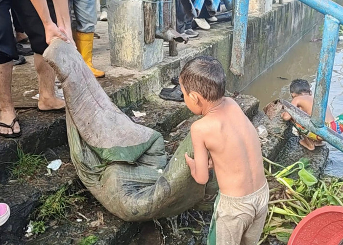 Aksi Bersih Sungai Musi Berhasil Angkut Lebih dari 1 Ton Sampah