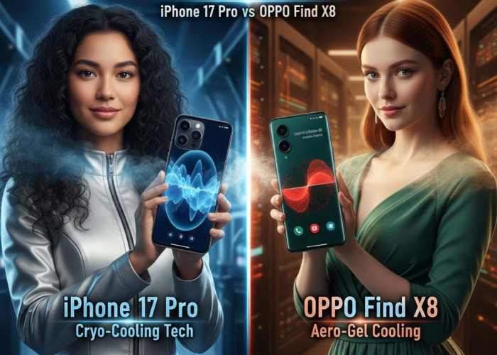 Adu Teknologi Pendingin: iPhone 17 Pro vs OPPO Find X8 Pro, Siapa Lebih Unggul?