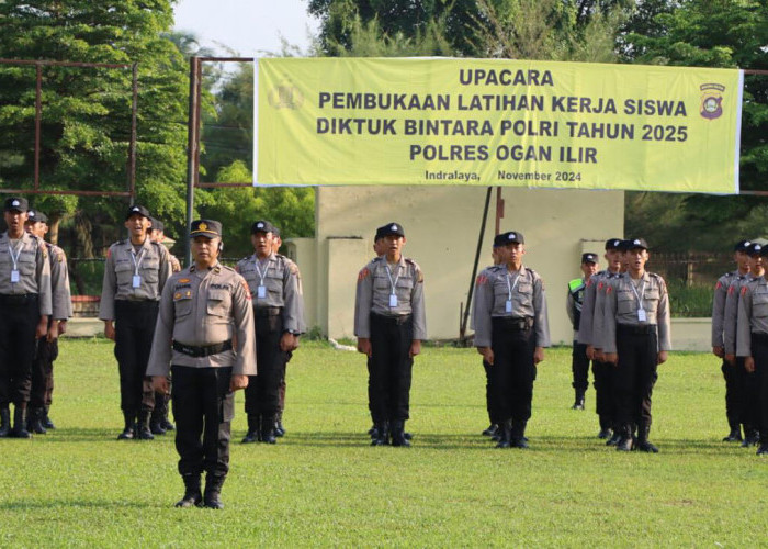 25 Siswa SPN Betung Ikuti Latihan Kerja Diktuk Bintara Polri Gelombang II