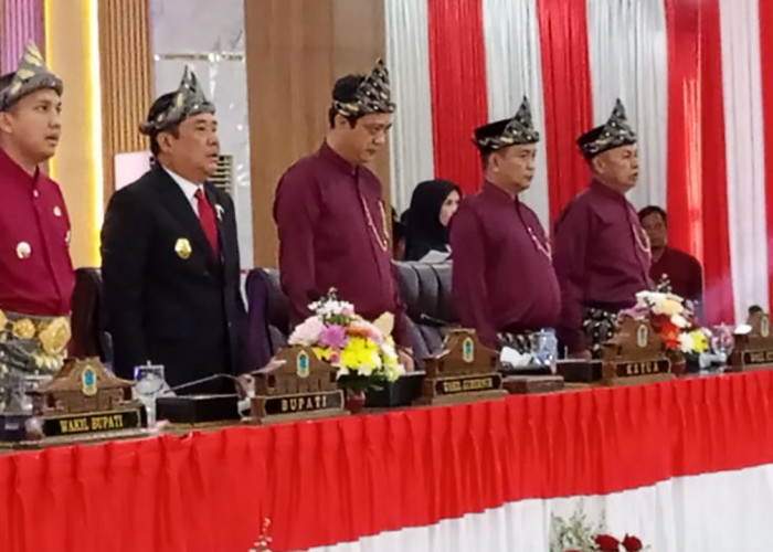 Ketua DPRD Ogan Ilir Pimpin Paripurna HUT Ke-22 Kabupaten Ogan Ilir