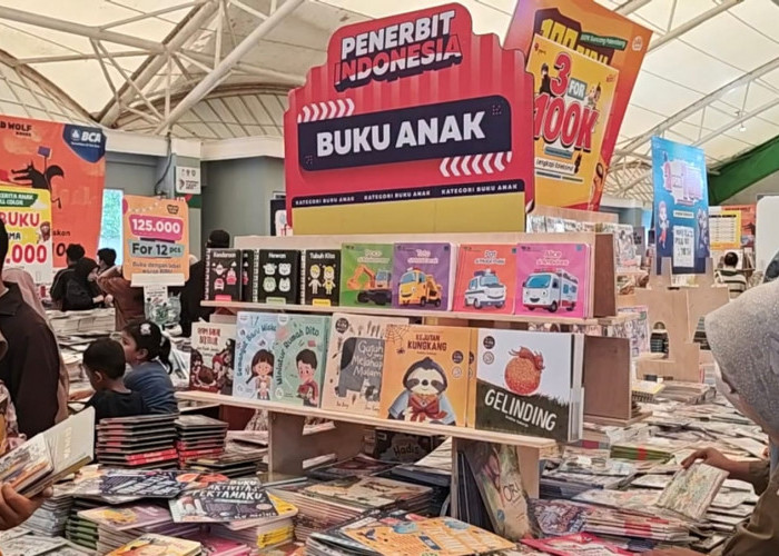 Bazar Buku Internasional di Palembang, Lebih dari Satu Juta Buku Tersedia 