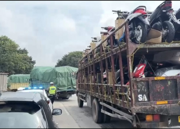 Polda Sumsel Pantau Arus Mudik Real Time, 143 Truk ODOL Ditertibkan