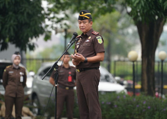 Upacara Hakordia 2025 di Kejati Sumsel, Wakajati Tekankan Kolaborasi dan Pemulihan Kerugian Negara