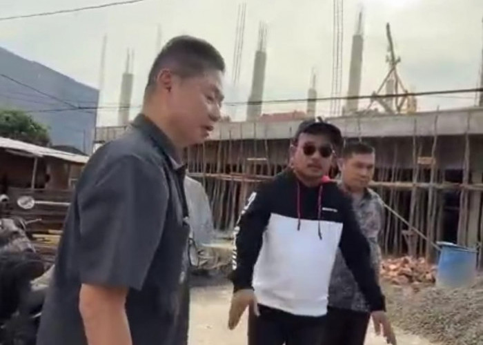 Wawako Palembang Sidak Proyek Ruko Tanpa Izin di Demang Lebar Daun, Minta Aktivitas Dihentikan