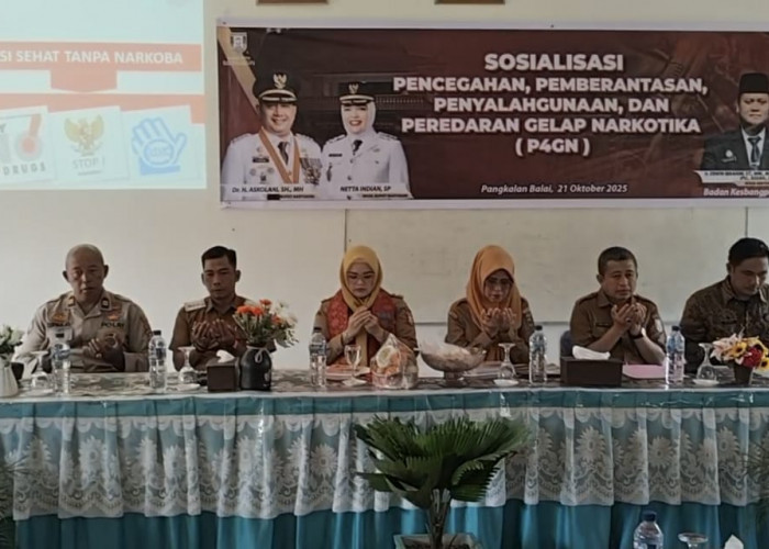 Sosialisasi P4GN Banyuasin, Langkah Konkret Tekan Penyalahgunaan Narkoba 