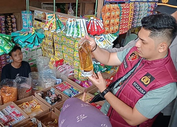 Polres Muara Enim Sidak Pasar, Temukan Dugaan Kecurangan Volume Minyak Kita