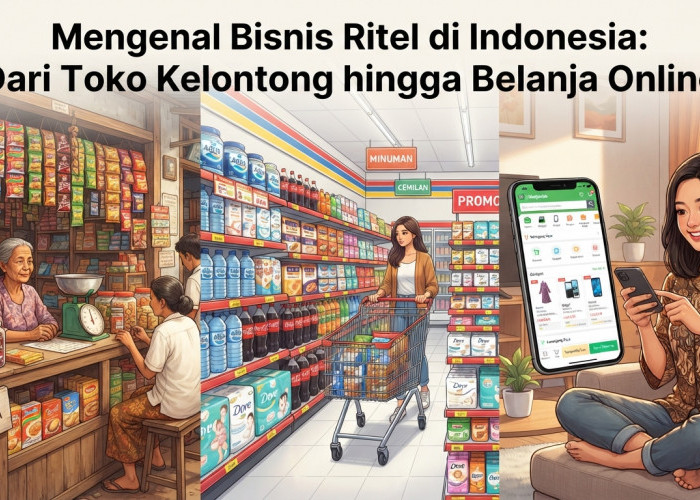 Mengenal Bisnis Ritel di Indonesia dari Toko Kelontong hingga Belanja Online