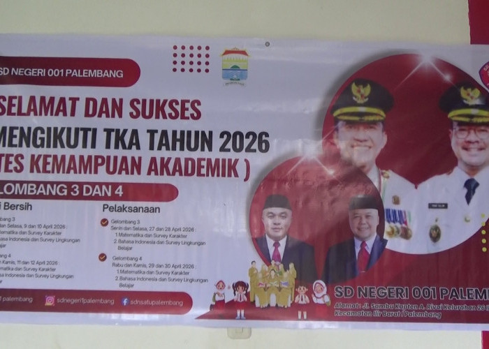 TKA Perdana, Siswa SD di Palembang Uji Literasi dan Numerasi