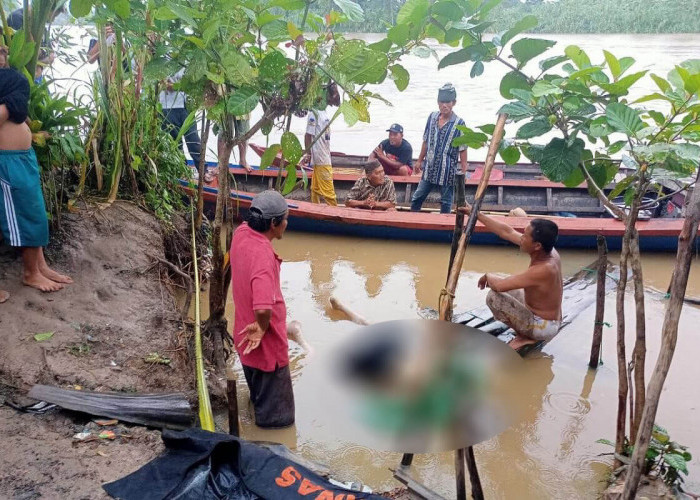 Warga Desa Cempaka Gempar! Kakek Said Ditemukan Tak Bernyawa Setelah 8 Hari Tenggelam di Sungai Komering