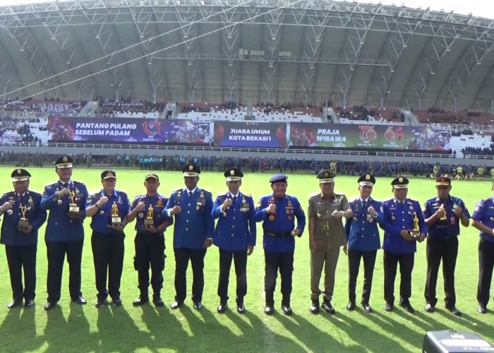 Walikota dan Wakil Walikota Palembang Hadiri HUT Damkar, Satpol PP dan Satlinmas 