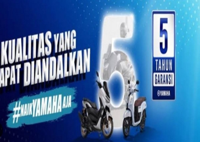 Yamaha Indonesia Memperpanjang Masa Garansi Frame Sepeda Motor Menjadi 5 Tahun