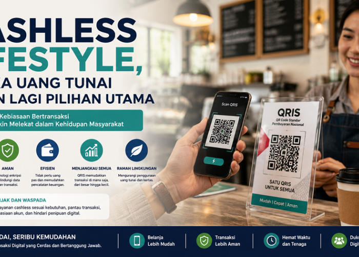 Cashless Lifestyle, Ketika Uang Tunai Bukan Lagi Pilihan Utama