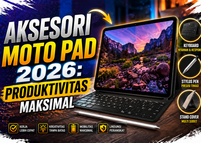 Aksesori Moto Pad 2026: Produktivitas Maksimal