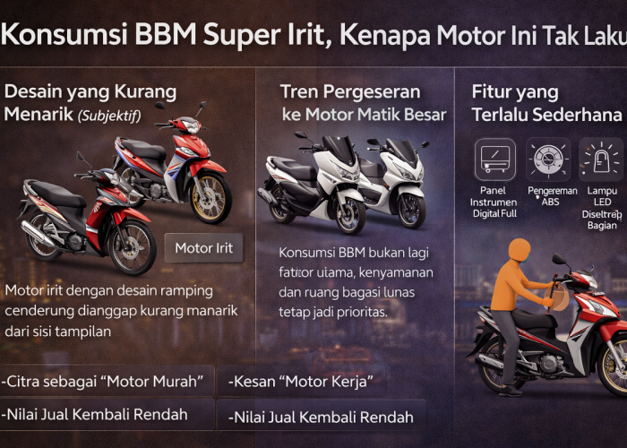 Konsumsi BBM Super Irit, Kenapa Motor Ini Tak Laku?