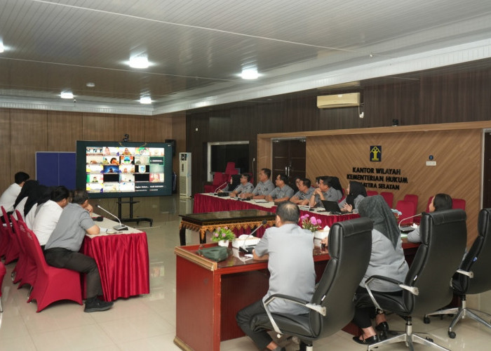 Kemenkum Sumsel Gelar Asistensi Virtual, Pastikan Pemda Siap Optimalkan Penilaian IRH Tahun Ini