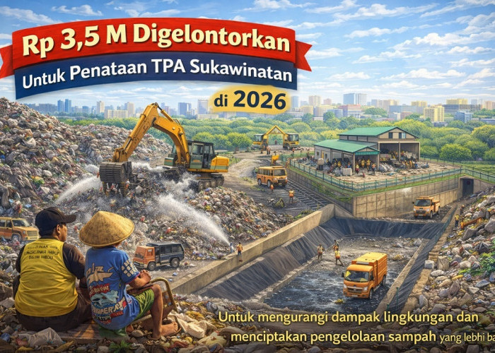 Rp 3,5 M Digelontorkan Untuk Penataan TPA Sukawinatan di 2026 