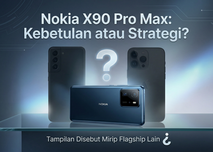 Tampilan Nokia X90 Pro Max Disebut Mirip Flagship Lain, Kebetulan atau Strategi?