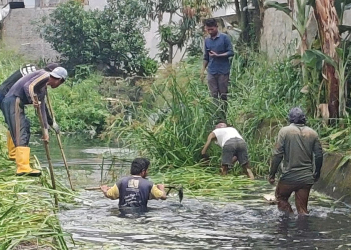 Normalisasi 5 Titik Anak Sungai di Ilir Barat I untuk Antisipasi Banjir