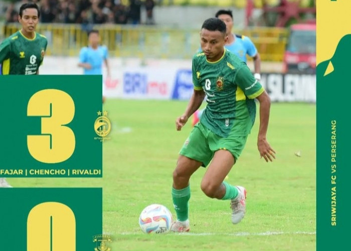 Menghancurkan Perserang 3-0 : Sriwijaya FC Raih Posisi Runner-up di Klasemen Grup A