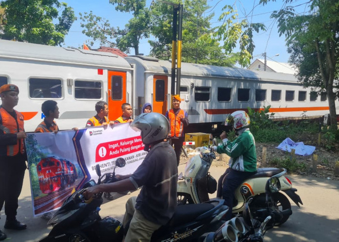 Sosialisasi Keselamatan Perkeretaapian, Tekan Angka Kecelakaan di Perlintasan Sebidang 
