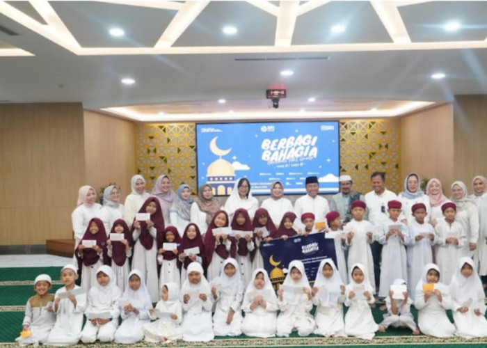 BRI Regional Office Palembang Berbagi Ribuan Sembako & Santunan untuk Anak Yatim di Bulan Ramadhan