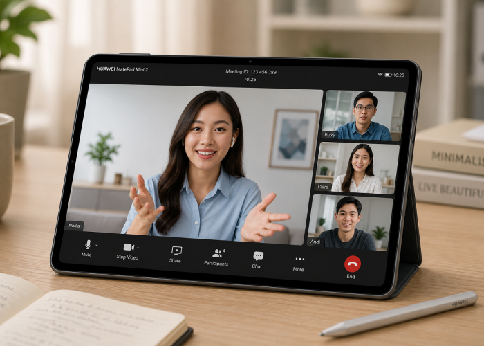 Huawei MatePad Mini 2 Hadir dengan Kamera Canggih untuk Video Call