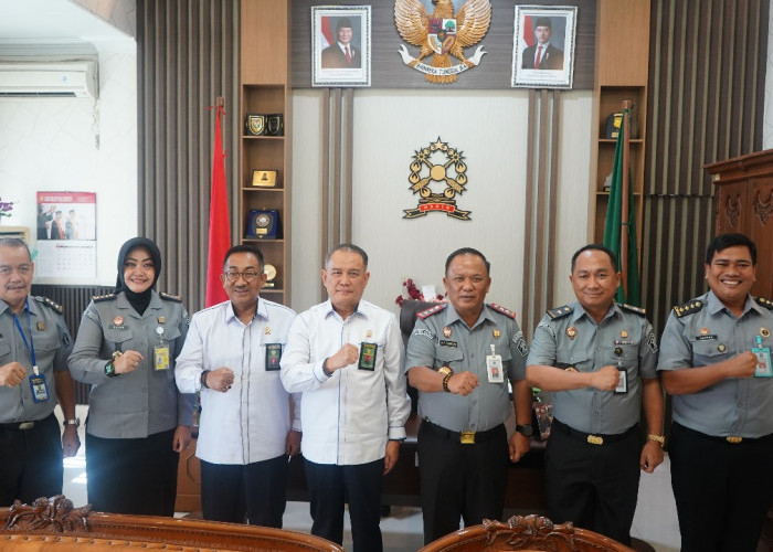 Kakanwil Kemenkum Sumsel dan Ketua Pengadilan Tinggi Palembang Perkuat Sinergi untuk Akses Keadilan Masyarakat