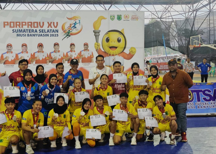 Futsal Putri Muba Tampil Gagah di Porprov XV: Bukti Semangat Juang Tak Pernah Padam