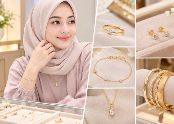 Tips Memilih Perhiasan Emas di Bawah Rp2 Juta yang Elegan dan Sesuai Syariat